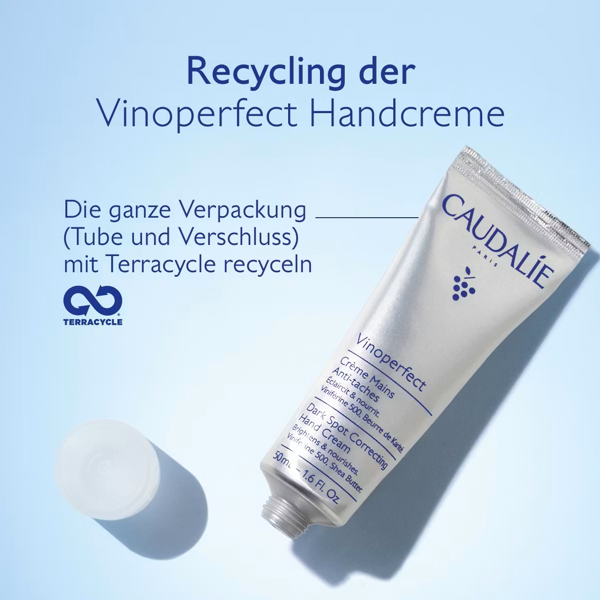 Vinoperfect Handcreme gegen Pigmentflecken 